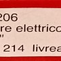 Dati tecnici: Marca, modello, codice articolo, scala.